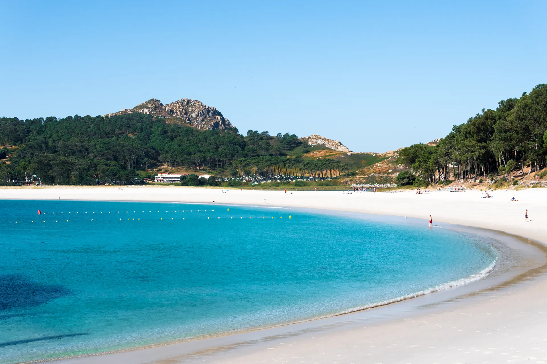 entorno vigo galicia islas cies